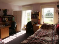 Typical double bedroom, senior school (12-16 years)